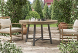 Lyon Black/Natural/Brown Game Table by Furniture of America at Eve Furniture