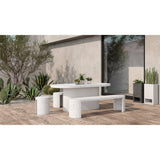 Lyon Light Grey Outdoor Stool by Moe's Home at Eve Furniture