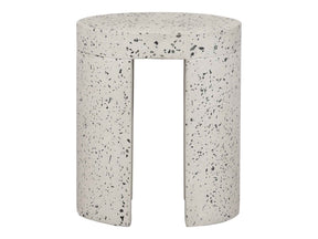 Lyon Light Grey Outdoor Stool