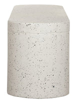 Lyon Outdoor Bench Light Grey by Moe's Home at Eve Furniture