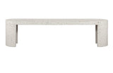 Lyon Outdoor Bench Light Grey by Moe's Home at Eve Furniture