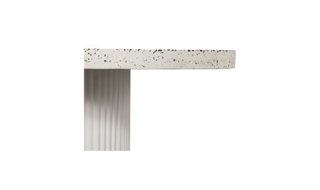 Lyon Outdoor Dining Table White Terrazzo by Moe's Home at Eve Furniture