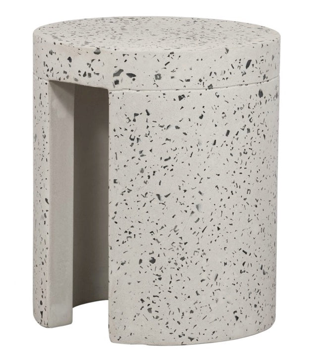 Lyon Outdoor Stool Light Grey by Moe's Home at Eve Furniture