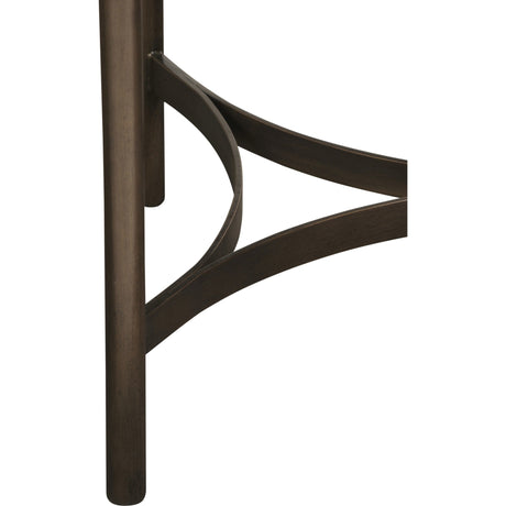 Lyon Round Natural Concrete and Metal Side Table by Modus Furniture at Eve Furniture