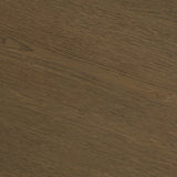 Lyonne Oblong Medium Brown Oak Wood Coffee Table by Mercana at Eve Furniture