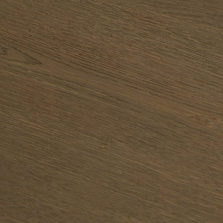 Lyonne Oblong Medium Brown Oak Wood Coffee Table by Mercana at Eve Furniture