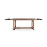 Lyra 86"-110" Extendable Dining Table - Smoke Brown by Classic Home at Eve Furniture