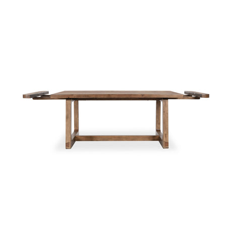 Lyra 86"-110" Extendable Dining Table - Smoke Brown by Classic Home at Eve Furniture