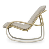Lyra Beige Outdoor Rocking Chair by Moe's Home at Eve Furniture
