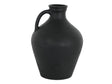 Lyra Black Terracotta Vase by MOES at Eve Furniture