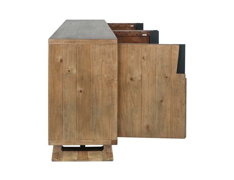 Lyra Brown Buffet by Classic Home at Eve Furniture