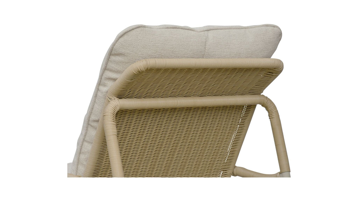 Lyra Outdoor Rocking Chair Beige by Moe's Home at Eve Furniture