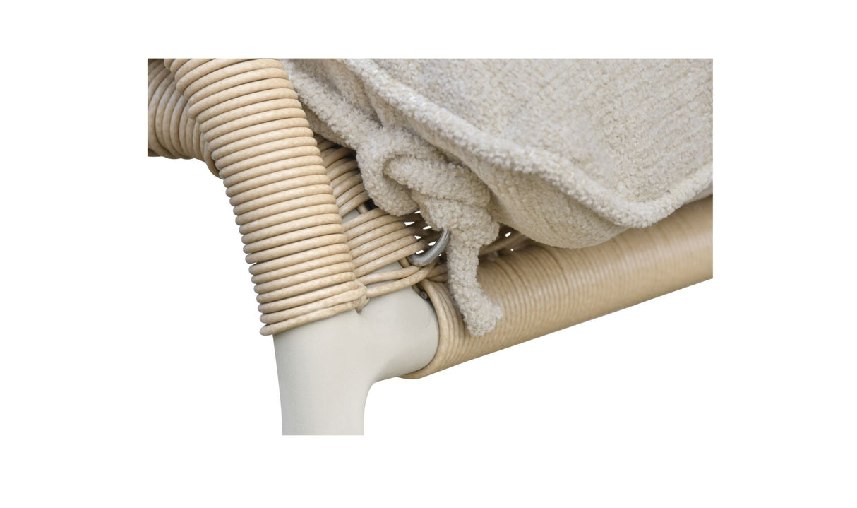 Lyra Outdoor Rocking Chair Beige by Moe's Home at Eve Furniture