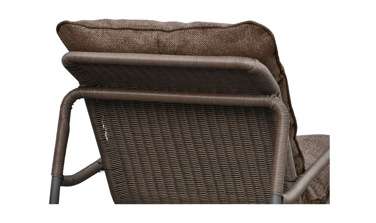 Lyra Outdoor Rocking Chair Brown by Moe's Home at Eve Furniture