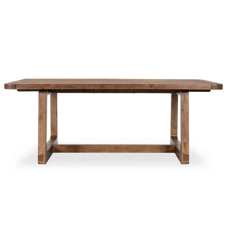 Lyra Smoke Brown Ext Dining Table by Classic Home at Eve Furniture