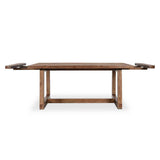 Lyra Smoke Brown Ext Dining Table by Classic Home at Eve Furniture