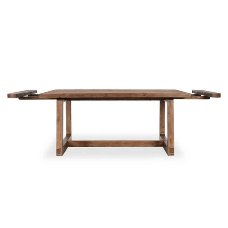 Lyra Smoke Brown Ext Dining Table by Classic Home at Eve Furniture
