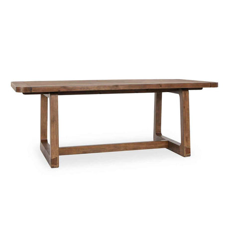 Lyra Smoke Brown Ext Dining Table by Classic Home at Eve Furniture