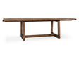 Lyra Smoke Brown Ext Dining Table by Classic Home at Eve Furniture