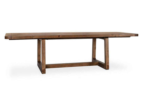 Lyra Smoke Brown Ext Dining Table by Classic Home at Eve Furniture