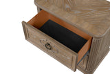 Lyris Rustic Oak Nightstand by Furniture of America at Eve Furniture
