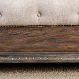 Lysandra Rustic Natural Tone/Beige California.King Bed by Furniture of America at Eve Furniture