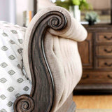 Lysandra Rustic Natural Tone/Beige California.King Bed by Furniture of America at Eve Furniture