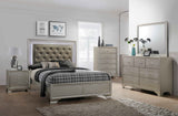 Lyssa Champagne Bedroom Mirror Only by Crown Mark at Eve Furniture