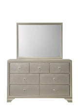 Lyssa Champagne Bedroom Mirror Only by Crown Mark at Eve Furniture