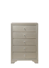 Lyssa Champagne Chest by Crown Mark at Eve Furniture