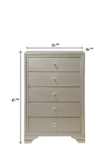 Lyssa Champagne Chest by Crown Mark at Eve Furniture