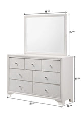 Lyssa Frost Bedroom Mirror (Mirror Only) by Crown Mark at Eve Furniture