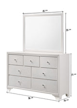 Lyssa Frost Dresser by Crown Mark at Eve Furniture