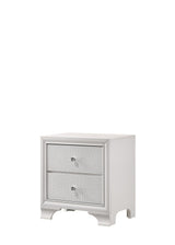 Lyssa Oat and Frost LED Upholstered Panel Bedroom Set by Crown Mark at Eve Furniture