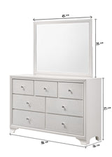 Lyssa Oat and Frost LED Upholstered Panel Youth Bedroom Set by Crown Mark at Eve Furniture
