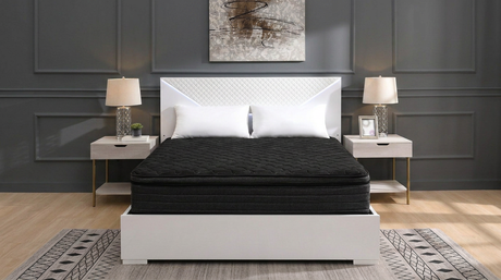M-Luxerest 11" King Gel Hybrid Mattress by New Era Innovations at Eve Furniture