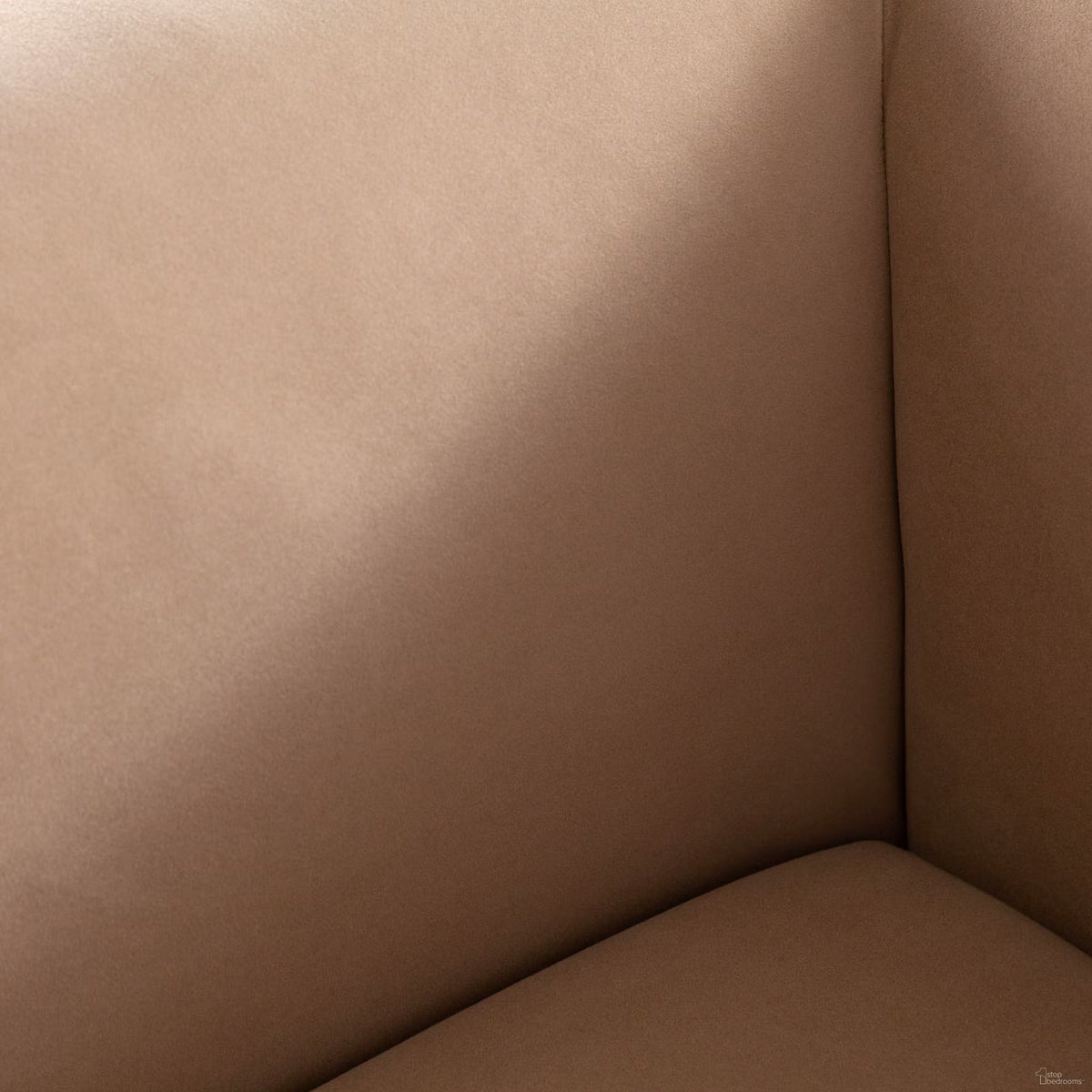 Form Sofa In Camel Performance Velvet With 2 Accent Pillow Balls by Diamond Sofa at Eve Furniture