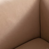 Form Sofa In Camel Performance Velvet With 2 Accent Pillow Balls by Diamond Sofa at Eve Furniture