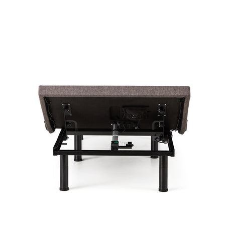 M555 Charcoal Split Queen Adjustable Base by Malouf at Eve Furniture