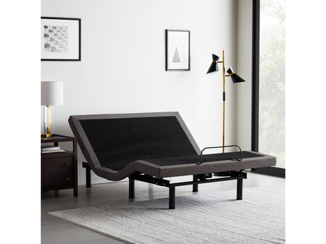 M555 Charcoal Twin XL Adjustable Base by Malouf at Eve Furniture
