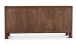 Mabel 6 Drawer Dresser Dark Brown by Moe's Home at Eve Furniture