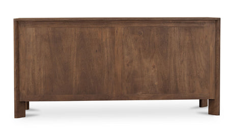 Mabel 6 Drawer Dresser Dark Brown by Moe's Home at Eve Furniture