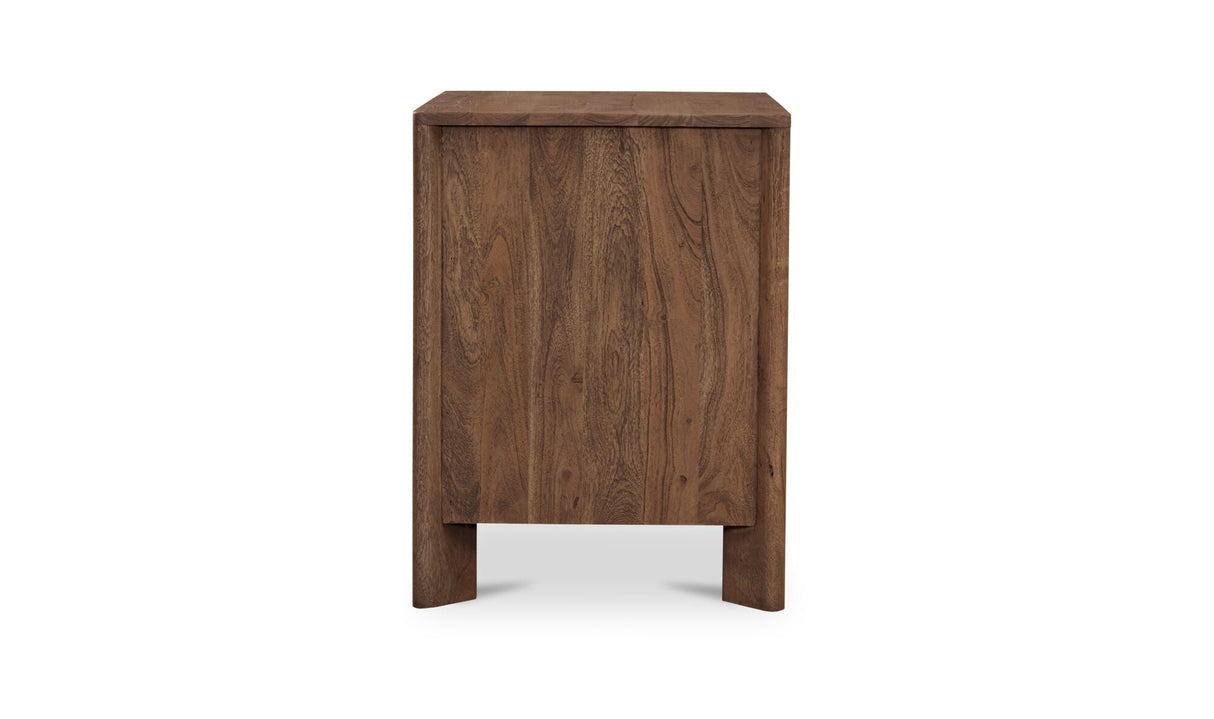 Mabel Nightstand Dark Brown by Moe's Home at Eve Furniture