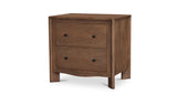 Mabel Nightstand Dark Brown by Moe's Home at Eve Furniture