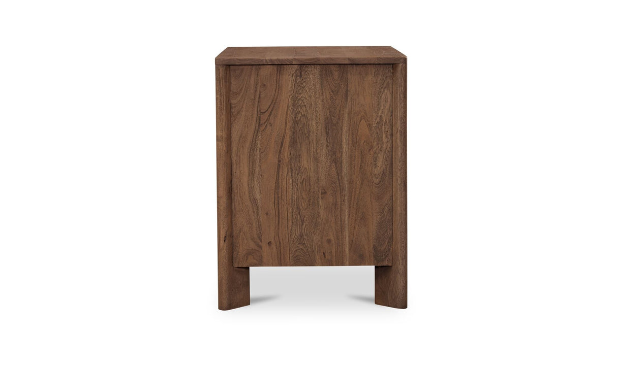 Mabel Nightstand Dark Brown by Moe's Home at Eve Furniture