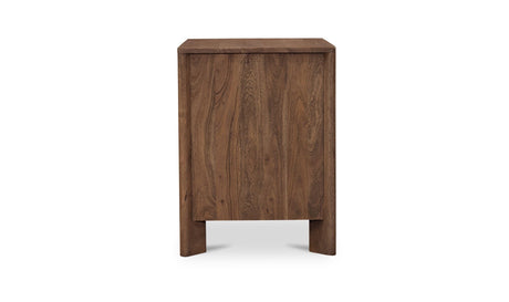 Mabel Nightstand Dark Brown by Moe's Home at Eve Furniture