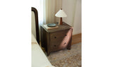 Mabel Nightstand Dark Brown by Moe's Home at Eve Furniture
