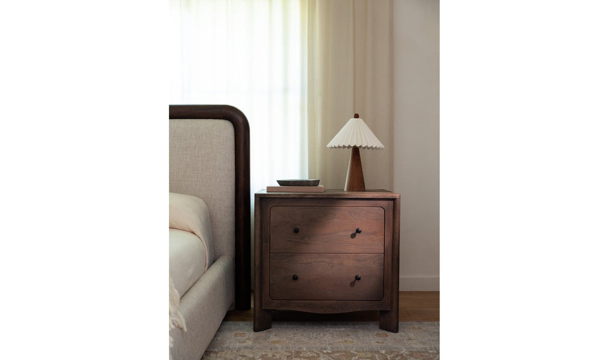 Mabel Nightstand Dark Brown by Moe's Home at Eve Furniture