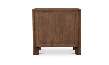 Mabel Nightstand Dark Brown by Moe's Home at Eve Furniture
