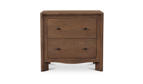 Mabel Nightstand Dark Brown by Moe's Home at Eve Furniture